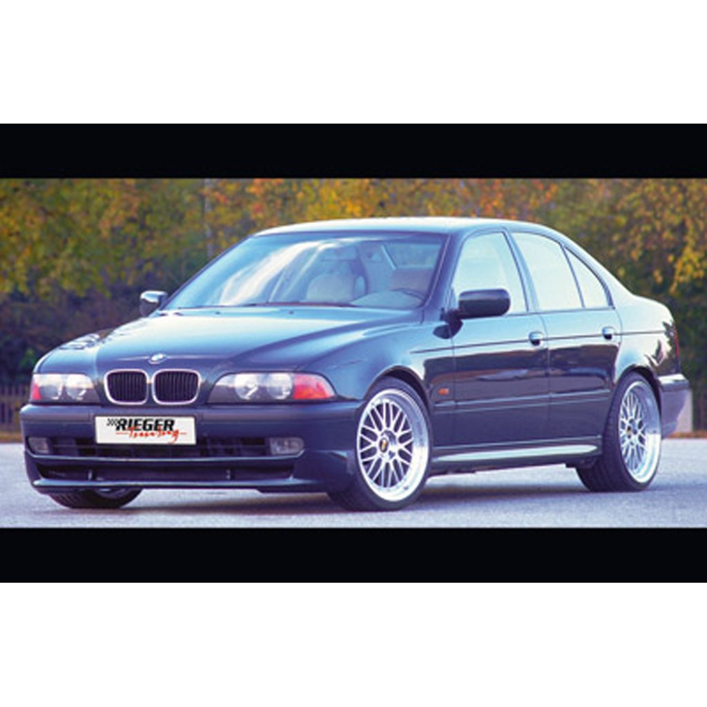 Rieger spoiler pod přední nárazník pro BMW řada 5 E39 sedan, touring, r.v. 12/95-12/02, plast ABS bez povrchové úpravy