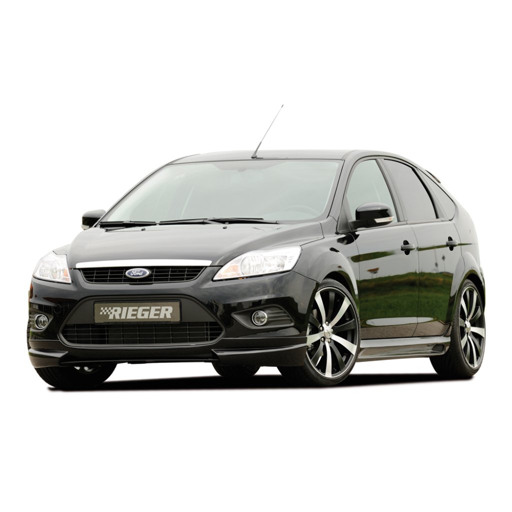 Rieger spoiler pod přední nárazník pro Ford Focus 2 3-dvéř., 5-dvéř. po faceliftu, r.v. 02/08-01/11, plast ABS bez povrchové úpravy