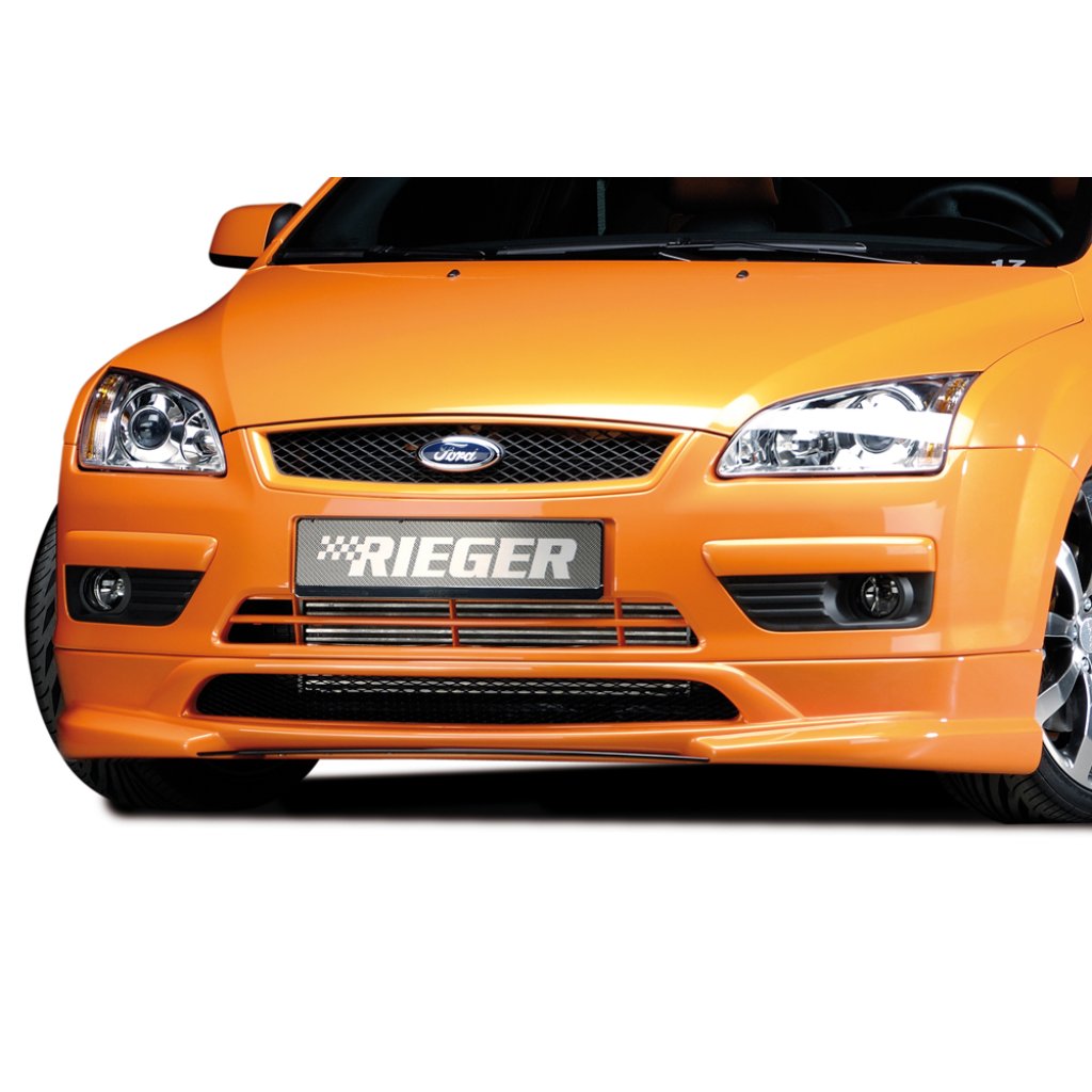 Rieger spoiler pod přední nárazník pro Ford Focus 2 3-dvéř., 5-dvéř. před faceliftem, r.v. 07/04-01/08, plast ABS bez povrchové úpravy