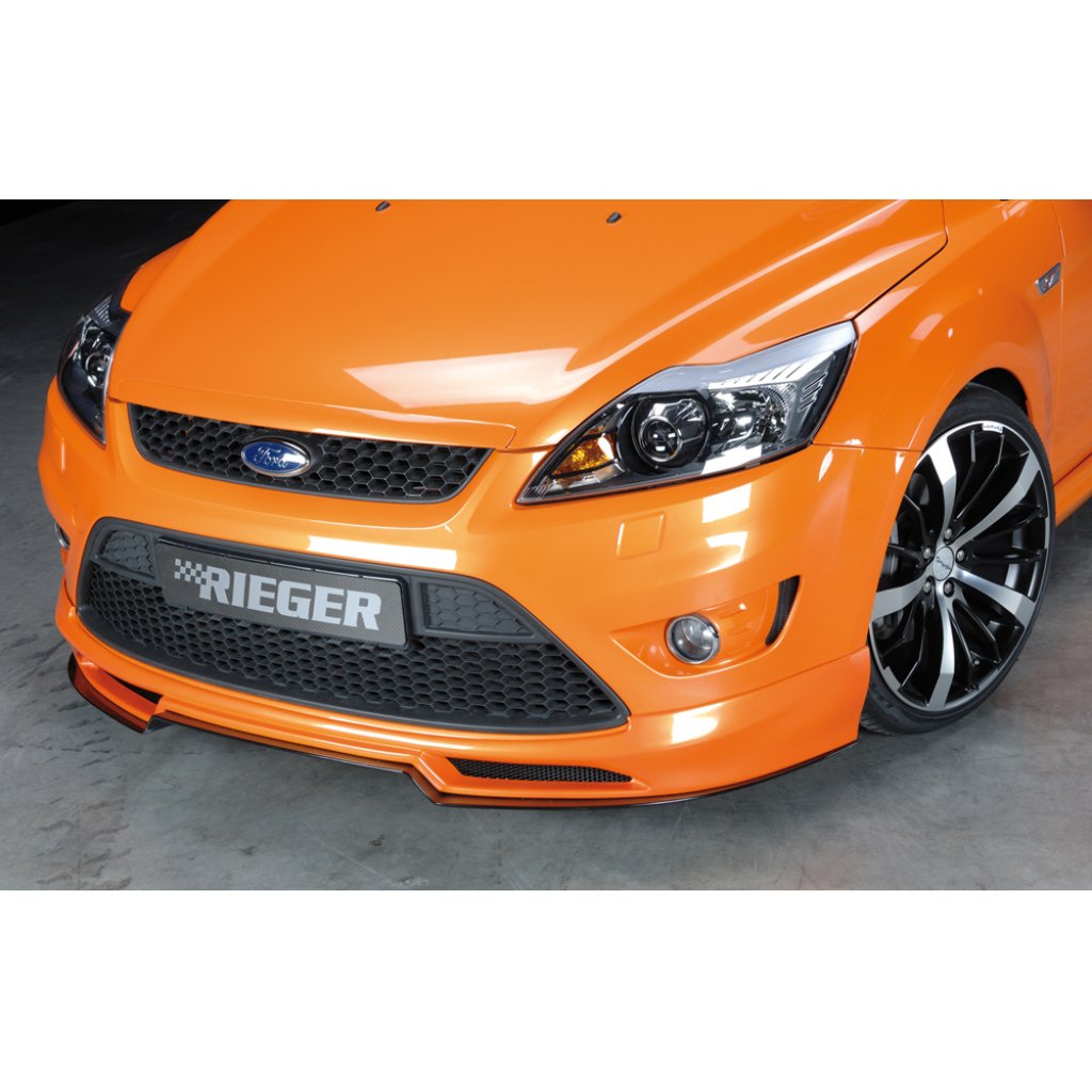 Rieger spoiler pod přední nárazník pro Ford Focus 2 ST 3-dvéř., 5-dvéř. po faceliftu, r.v. 02/08-01/11, plast ABS bez povrchové úpravy