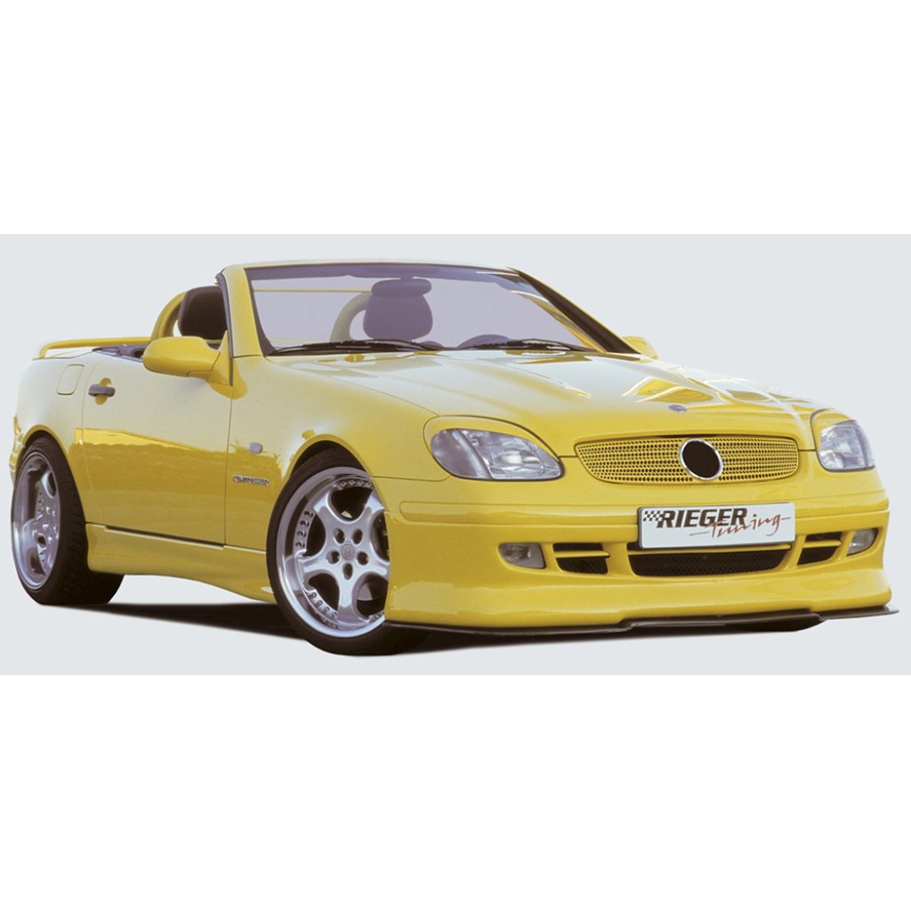 Rieger spoiler pod přední nárazník pro Mercedes SLK R170 roadster, r.v. 09/96-12/00, plast ABS bez povrchové úpravy