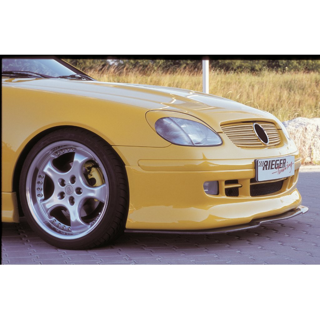 Rieger spoiler pod přední nárazník pro Mercedes SLK R170 roadster, r.v. 09/96-12/00, plast ABS bez povrchové úpravy