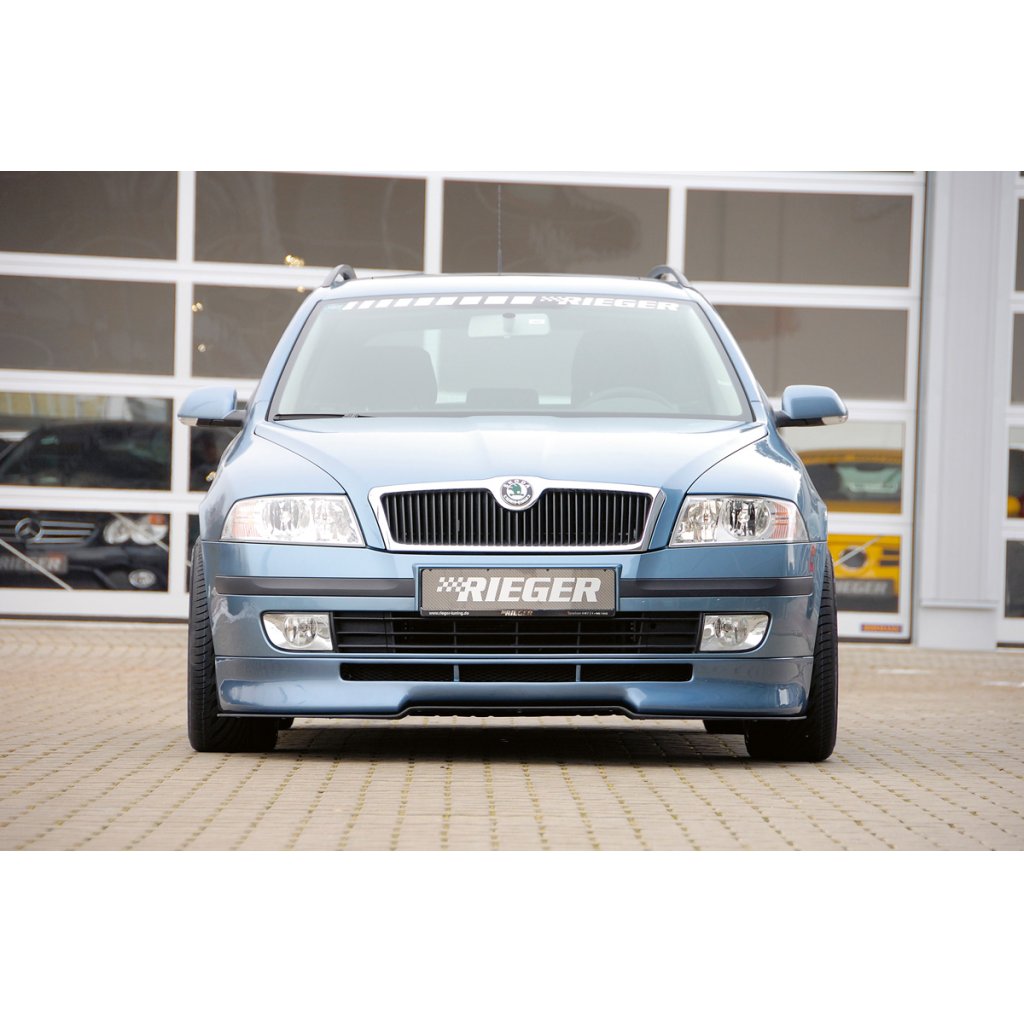 Rieger spoiler pod přední nárazník pro Škoda Octavia 1Z combi, sedan, r.v. 06/04-, plast ABS bez povrchové úpravy