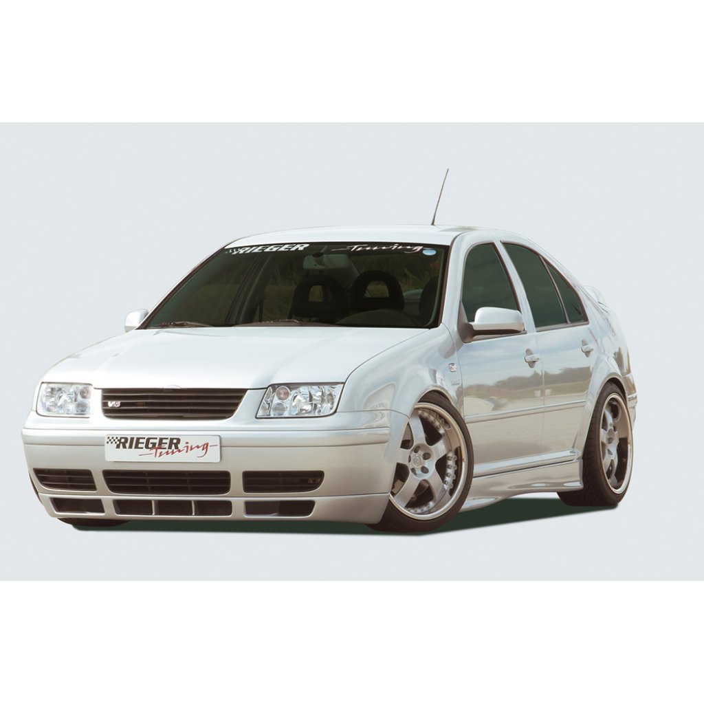 Rieger spoiler pod přední nárazník pro Volkswagen Bora 1J, plast ABS bez povrchové úpravy