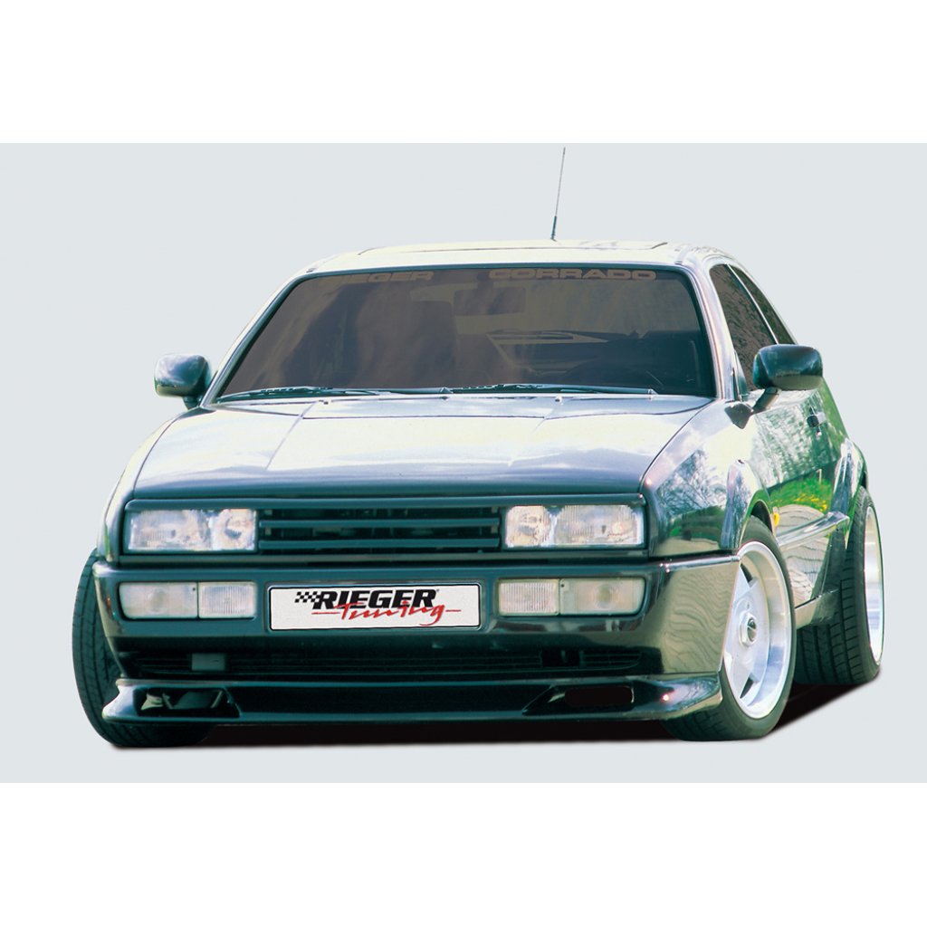 Rieger spoiler pod přední nárazník pro Volkswagen Corrado 53I kupé, r.v. 88-95, plast ABS bez povrchové úpravy