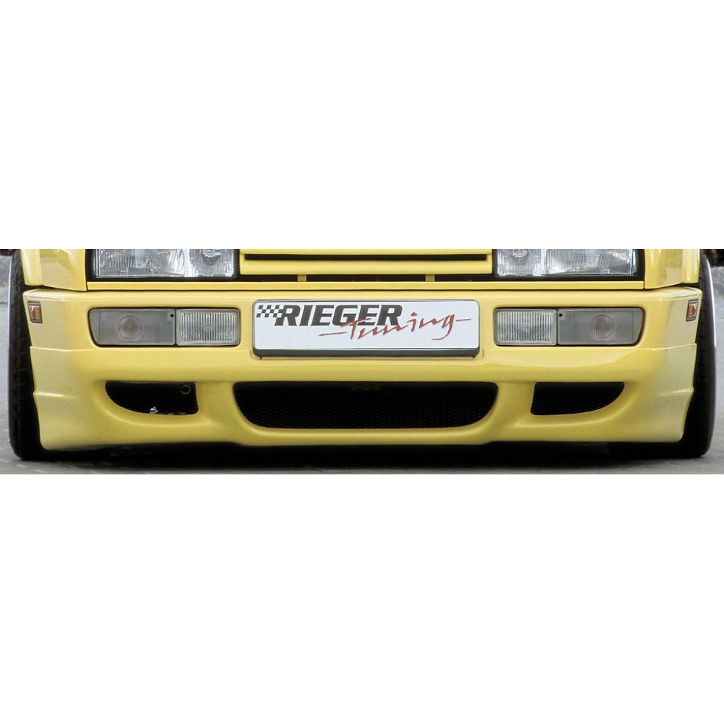 Rieger spoiler pod přední nárazník pro Volkswagen Corrado 53I kupé, r.v. 88-95, plast ABS bez povrchové úpravy, vč. mřížky