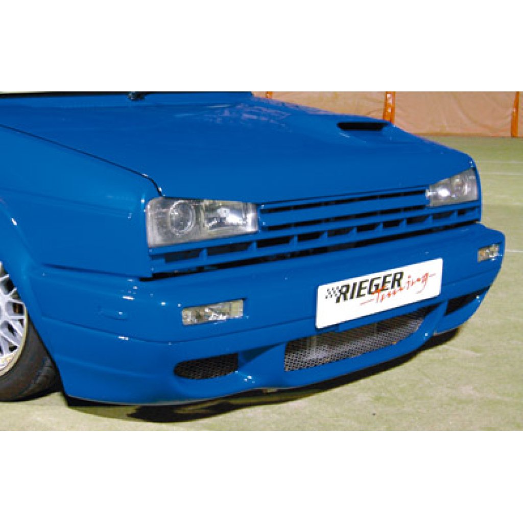 Rieger spoiler pod přední nárazník pro Volkswagen Golf 2, r.v. 83-91, plast ABS bez povrchové úpravy