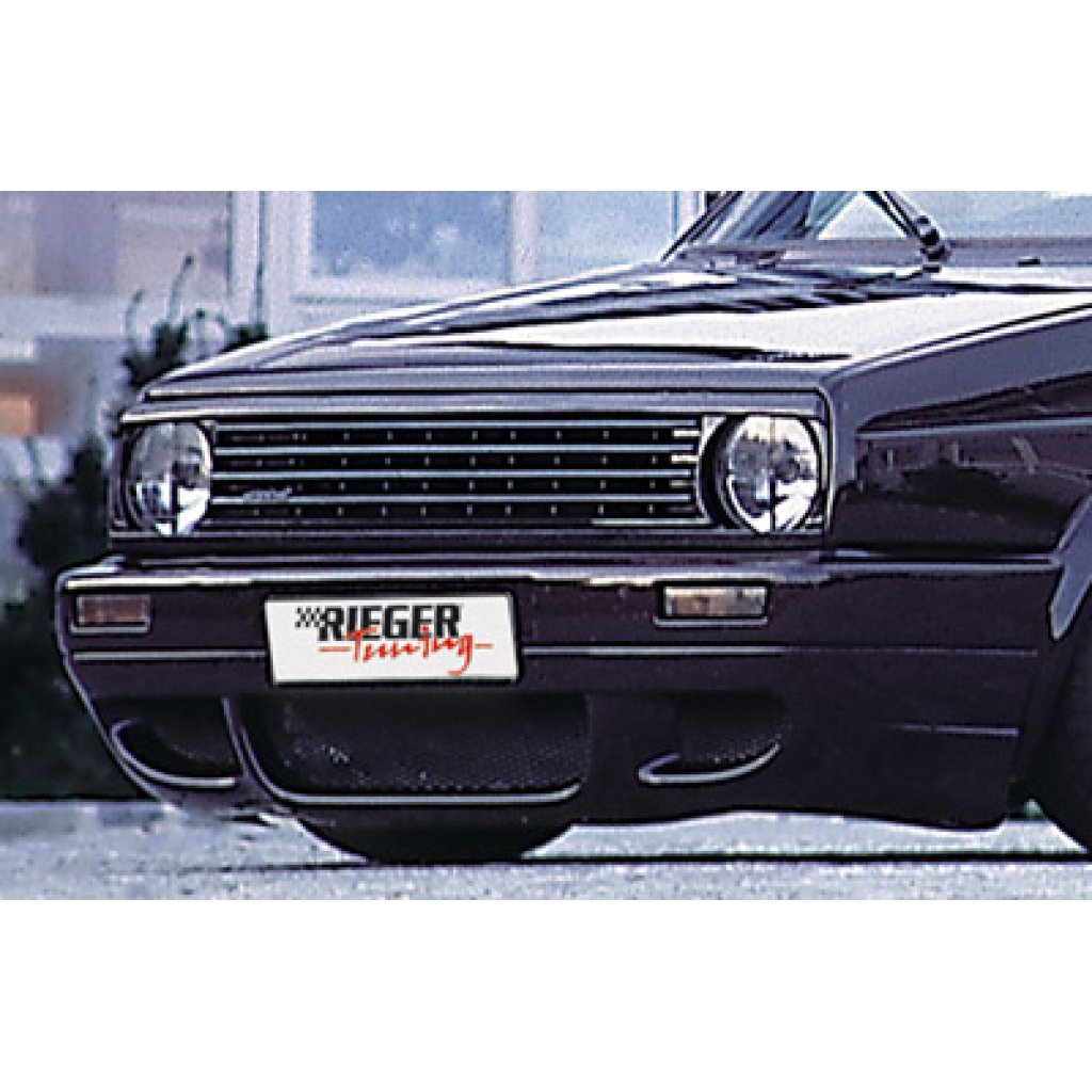 Rieger spoiler pod přední nárazník pro Volkswagen Golf 2, r.v. 83-91, plast ABS bez povrchové úpravy