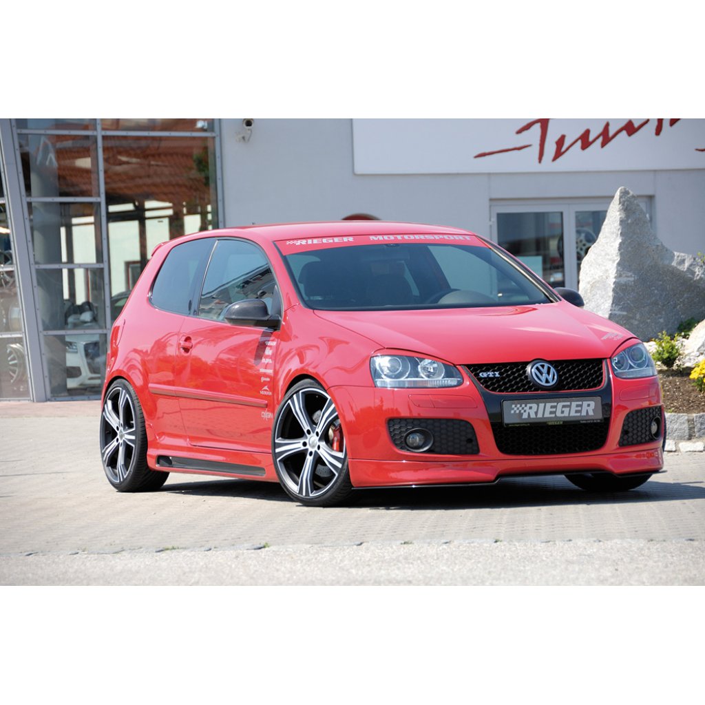 Rieger spoiler pod přední nárazník pro Volkswagen Jetta 3 1KM 5-dvéř., r.v. 08/05-, plast ABS bez povrchové úpravy