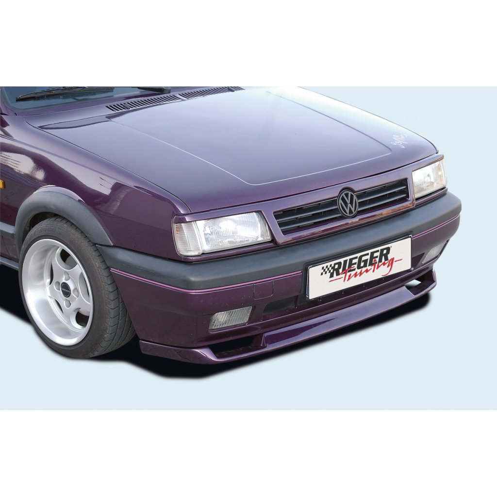 Rieger spoiler pod přední nárazník pro Volkswagen Polo 2/3 kupé, r.v. 75-94, plast ABS bez povrchové úpravy