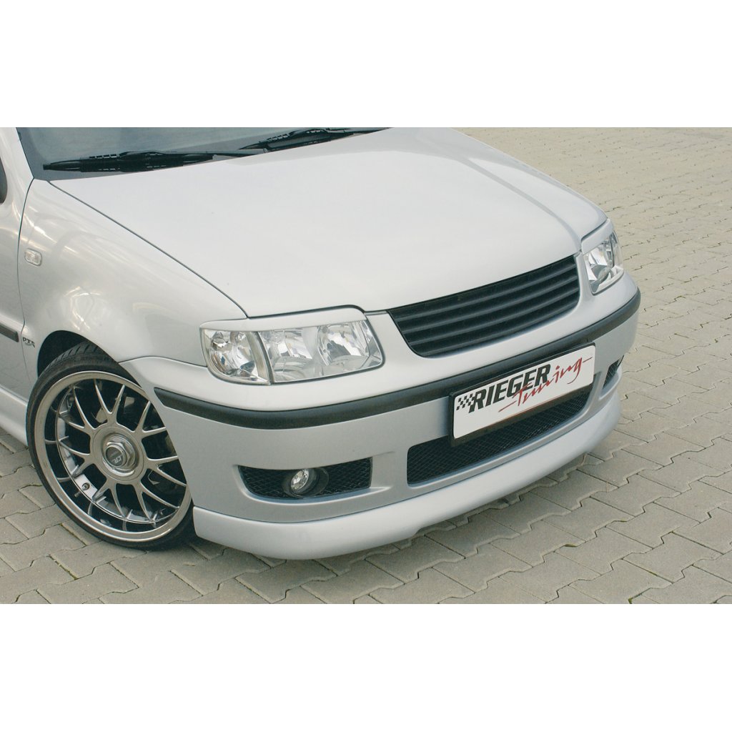 Rieger spoiler pod přední nárazník pro Volkswagen Polo 4 6N, r.v. 10/94-01, plast ABS bez povrchové úpravy