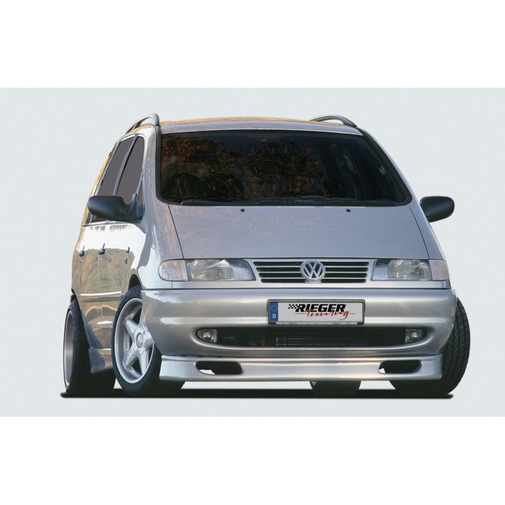 Rieger spoiler pod přední nárazník pro Volkswagen Sharan 7M van před faceliftem, r.v. 09/95-02/00, plast ABS bez povrchové úpravy