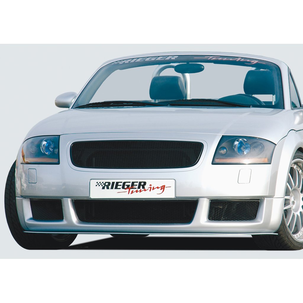 Rieger spoiler pod přední nárazník RS4-Look pro Audi TT 8N kupé, roadster, r.v. 98-03, plast ABS bez povrchové úpravy