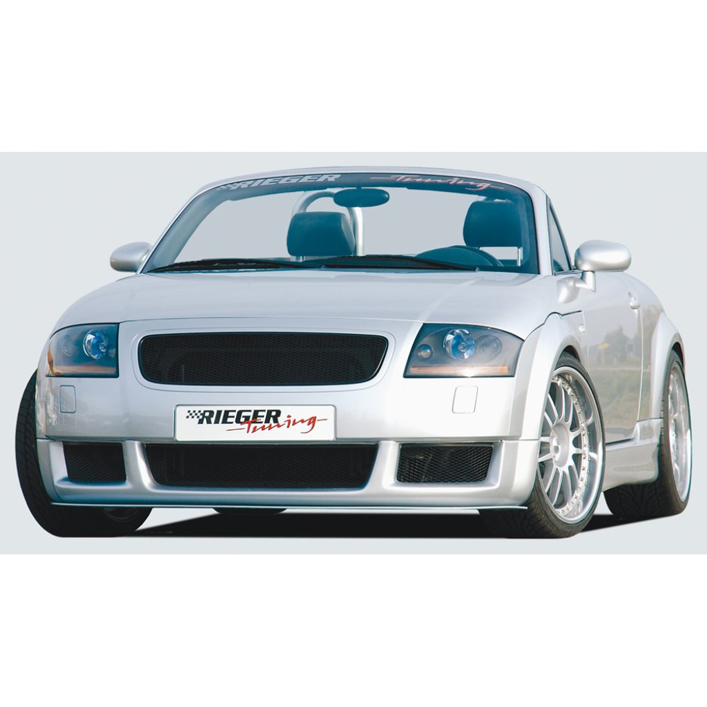 Rieger spoiler pod přední nárazník RS4-Look pro Audi TT 8N kupé, roadster, r.v. 98-03, plast ABS bez povrchové úpravy