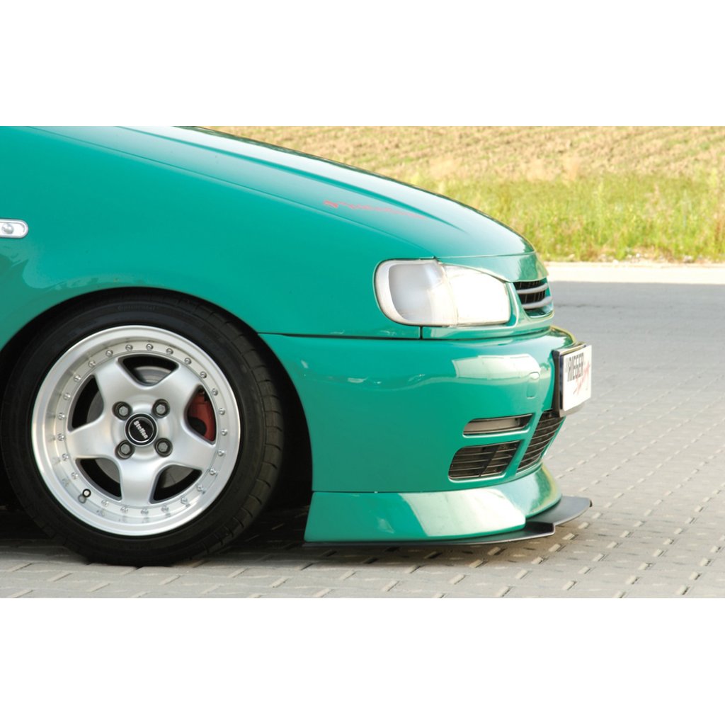 Rieger spoiler pod přední nárazník RT01 pro Volkswagen Polo 4 6N 5-dvéř., r.v. 10/94-01, GFK (laminát)