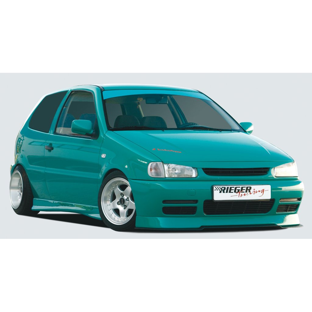 Rieger spoiler pod přední nárazník RT01 pro Volkswagen Polo 4 6N 5-dvéř., r.v. 10/94-01, GFK (laminát)