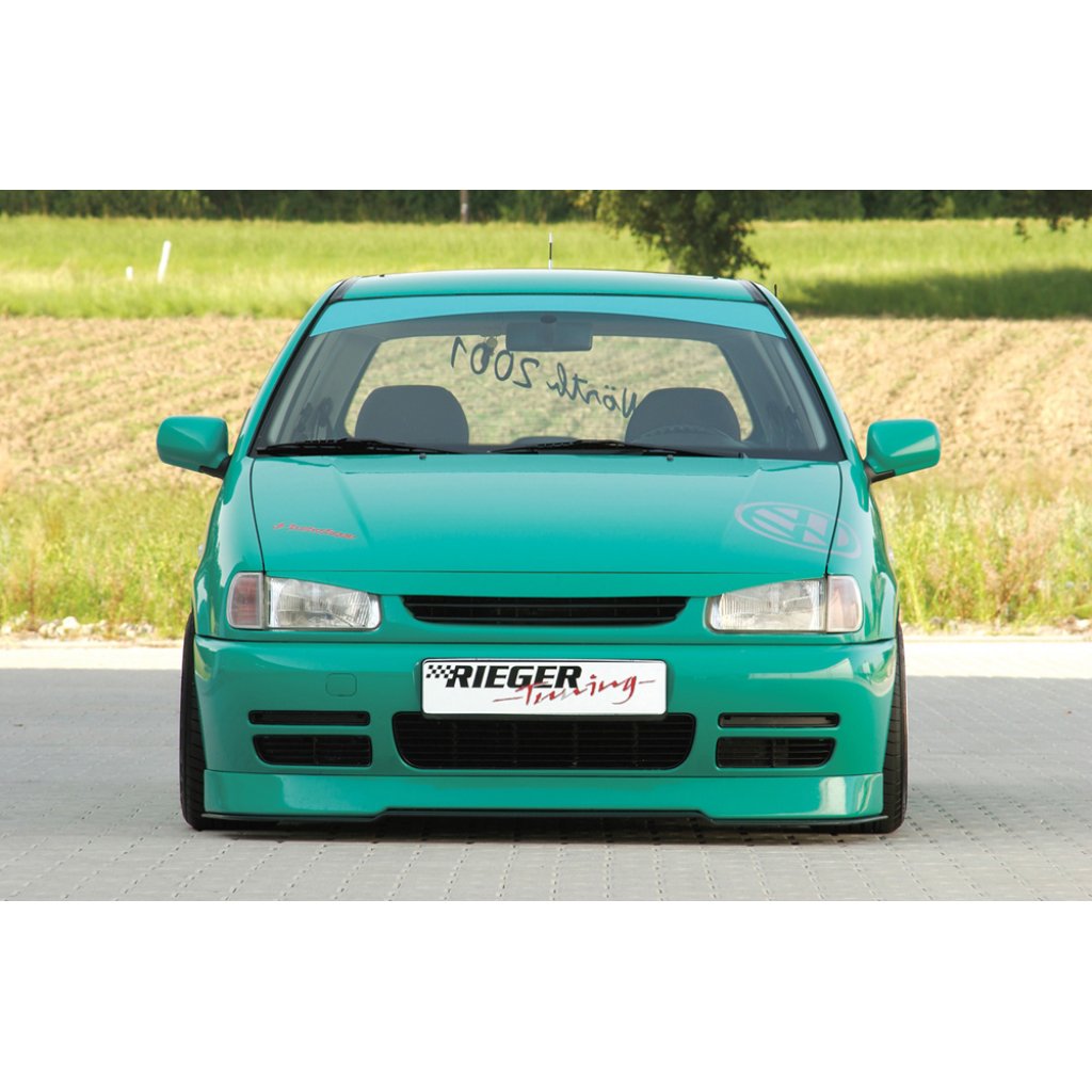 Rieger spoiler pod přední nárazník RT01 pro Volkswagen Polo 4 6N 5-dvéř., r.v. 10/94-01, GFK (laminát)
