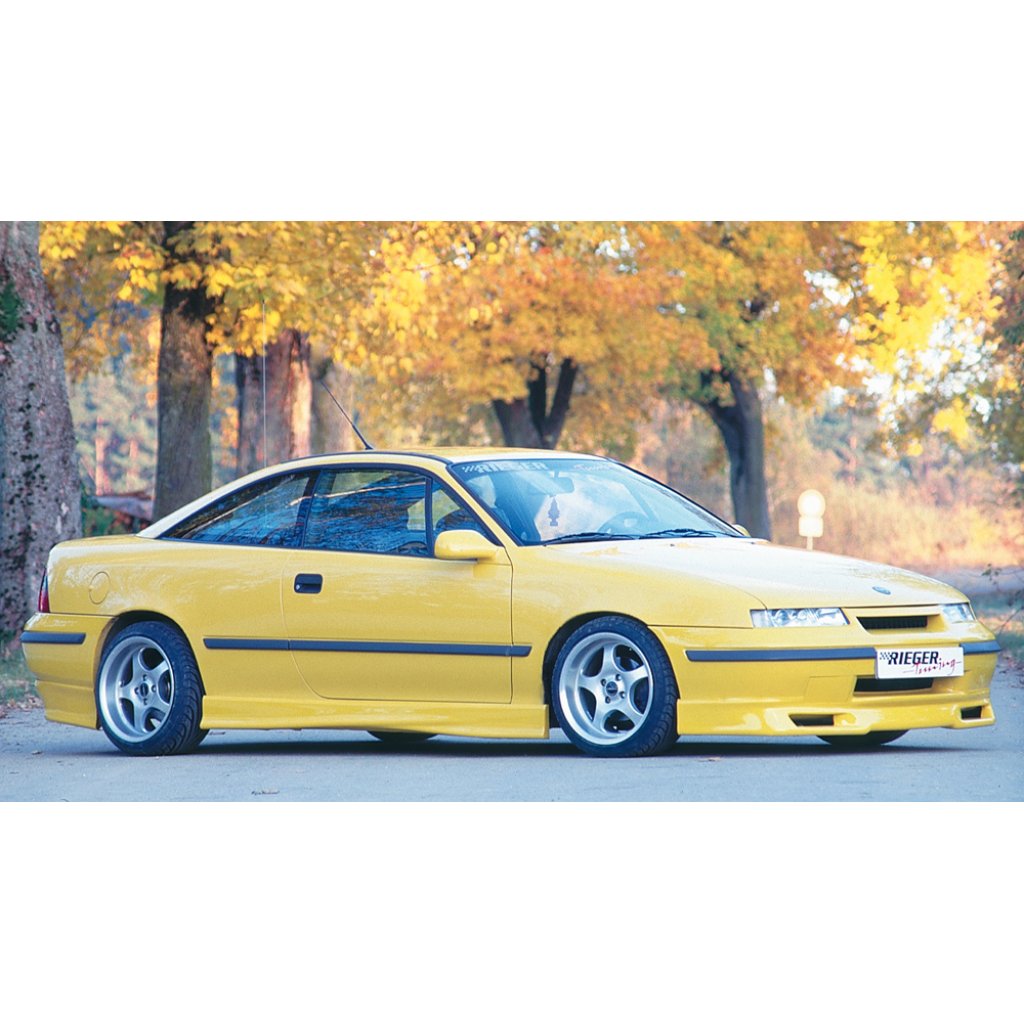 Rieger spoiler pod přední nárazník widebody I GTB RT 01 pro Opel Calibra A 3-dvéř., r.v. 03/90-, plast ABS bez povrchové úpravy