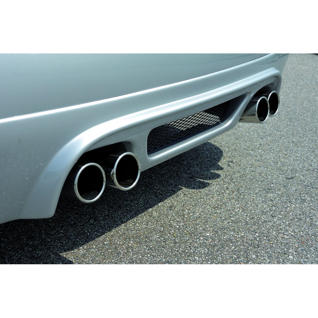 Rieger spoiler pod zadní nárazník BMW E90 335i Optik pro BMW řada 3 E90, E91 sedan, touring vč. faceliftu r.v. 03/05-08/08, 08/05-08/08, 09/08-, plast ABS bez povrchové úpravy
