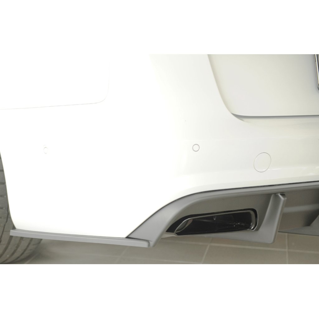 Rieger spoiler pod zadní nárazník na levé straně pro Audi A6 4G, C7 sedan r.v. 09/14-, plast ABS bez povrchové úpravy