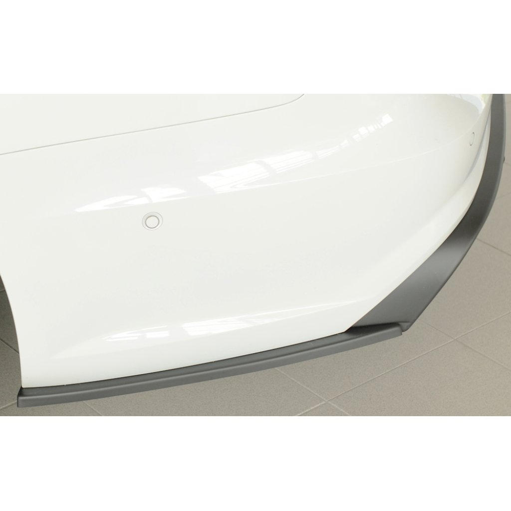 Rieger spoiler pod zadní nárazník na levé straně pro Audi A6 S6 4G, C7 sedan r.v. 09/14-, plast ABS bez povrchové úpravy