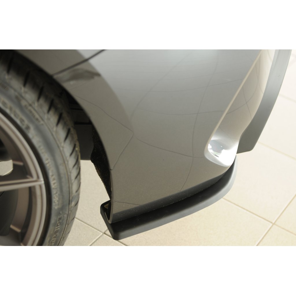 Rieger spoiler pod zadní nárazník na levé straně pro BMW řada 1 F40 hatchback / 4-dr. r.v. 07/19-, plast ABS bez povrchové úpravy