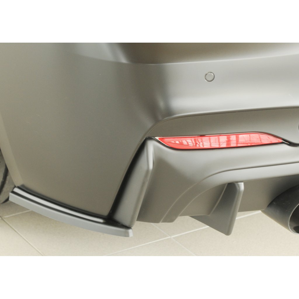 Rieger spoiler pod zadní nárazník na levé straně pro BMW řada 2 F23 kabriolet r.v. 07/17-, plast ABS bez povrchové úpravy