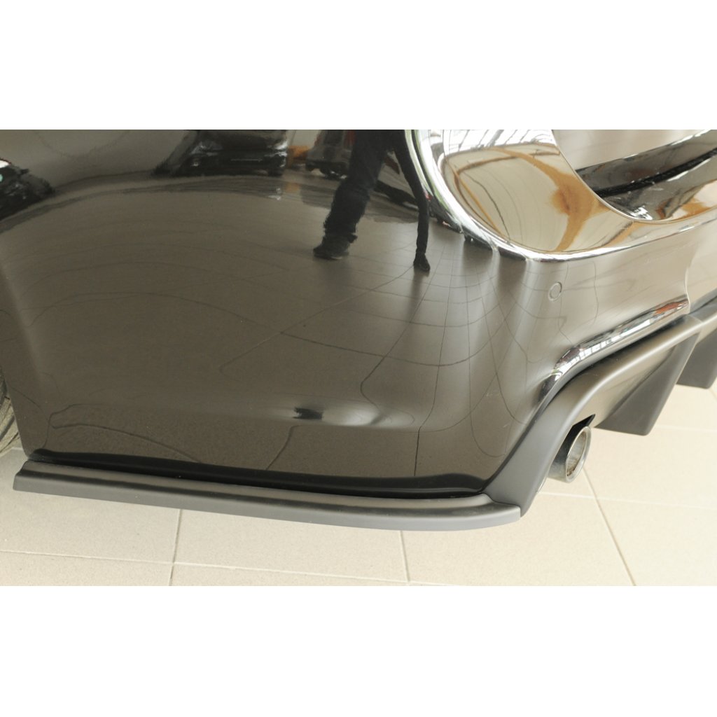 Rieger spoiler pod zadní nárazník na levé straně pro BMW řada 3 E91 touring r.v. 09/08-, plast ABS bez povrchové úpravy