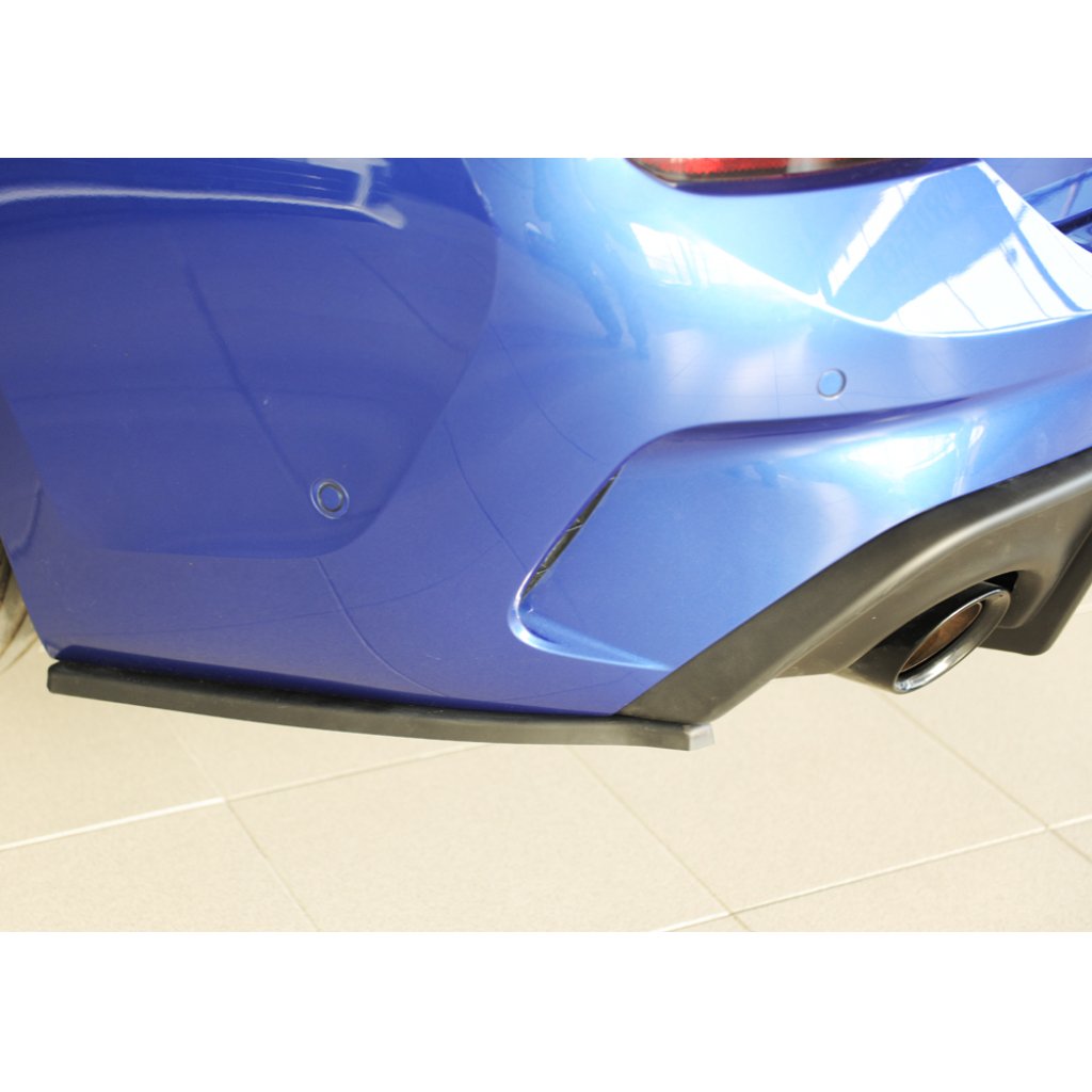 Rieger spoiler pod zadní nárazník na levé straně pro BMW řada 3 G20 sedan r.v. 03/19-, plast ABS bez povrchové úpravy
