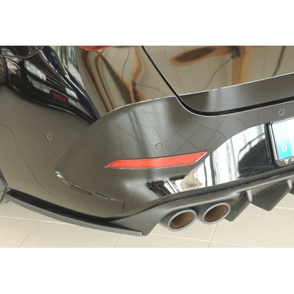 Rieger spoiler pod zadní nárazník na levé straně pro Cupra Leon KL 5-dvéř. (ST/sportstourer) r.v. 09/20-, plast ABS bez povrchové úpravy