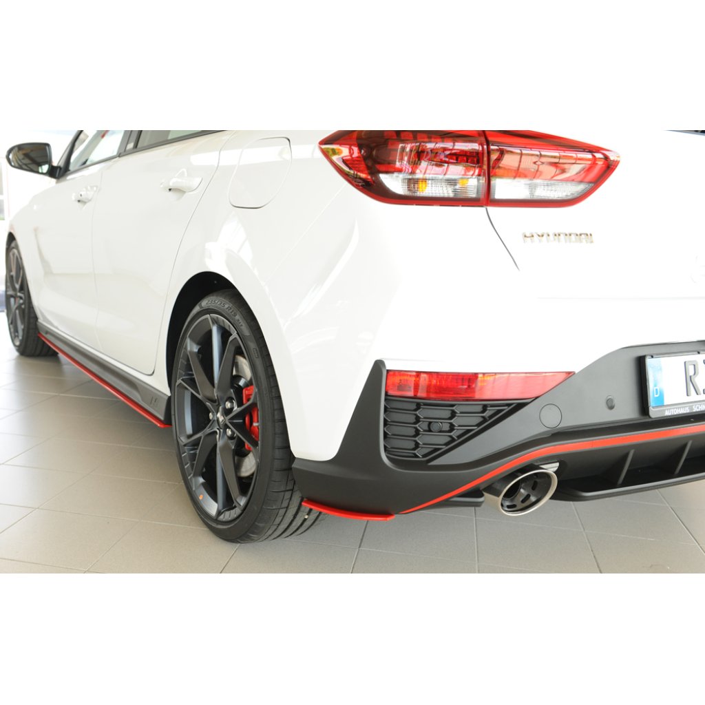 Rieger spoiler pod zadní nárazník na levé straně pro Hyundai i30 N PDE 5-dvéř. (hatchback) r.v. 05/21-, plast ABS bez povrchové úpravy