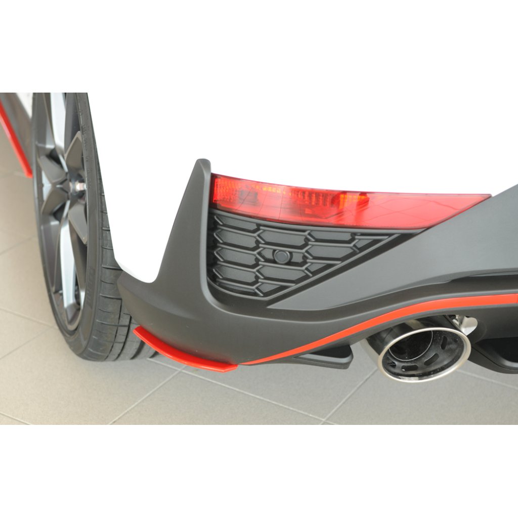 Rieger spoiler pod zadní nárazník na levé straně pro Hyundai i30 N PDE 5-dvéř. (hatchback) r.v. 05/21-, plast ABS bez povrchové úpravy