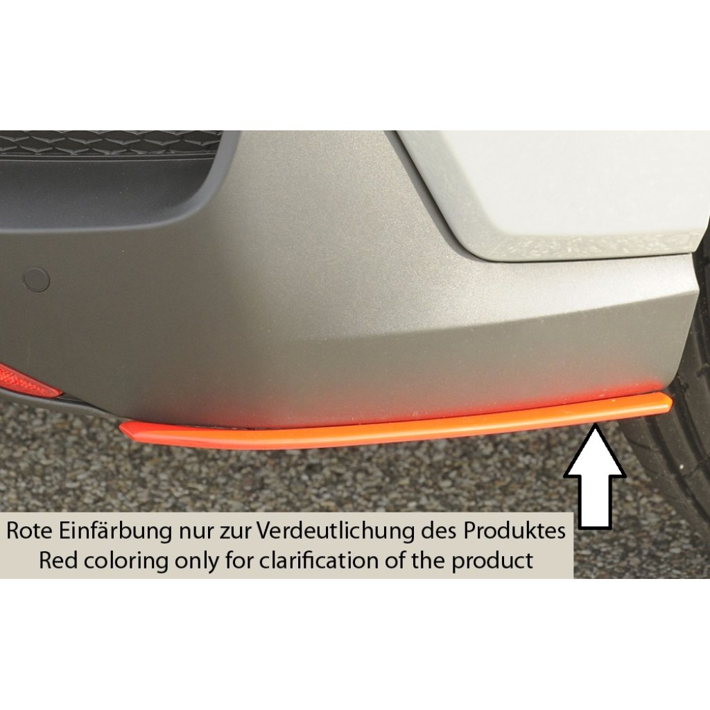 Rieger spoiler pod zadní nárazník na levé straně pro Hyundai i30 N-Performance PDE 5-dvéř. (fastback) r.v. 09/18-, plast ABS bez povrchové úpravy