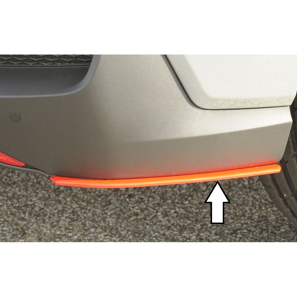 Rieger spoiler pod zadní nárazník na levé straně pro Hyundai i30 N-Performance PDE 5-dvéř. (fastback) r.v. 09/18-, plast ABS bez povrchové úpravy