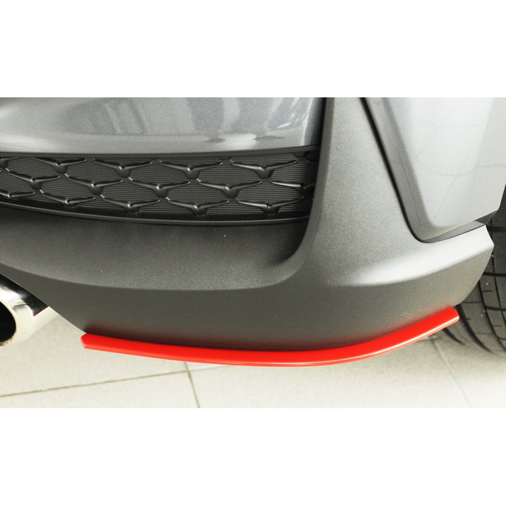 Rieger spoiler pod zadní nárazník na levé straně pro Hyundai i30 N-Performance PDE 5-dvéř. (hatchback) r.v. 07/17-, plast ABS bez povrchové úpravy