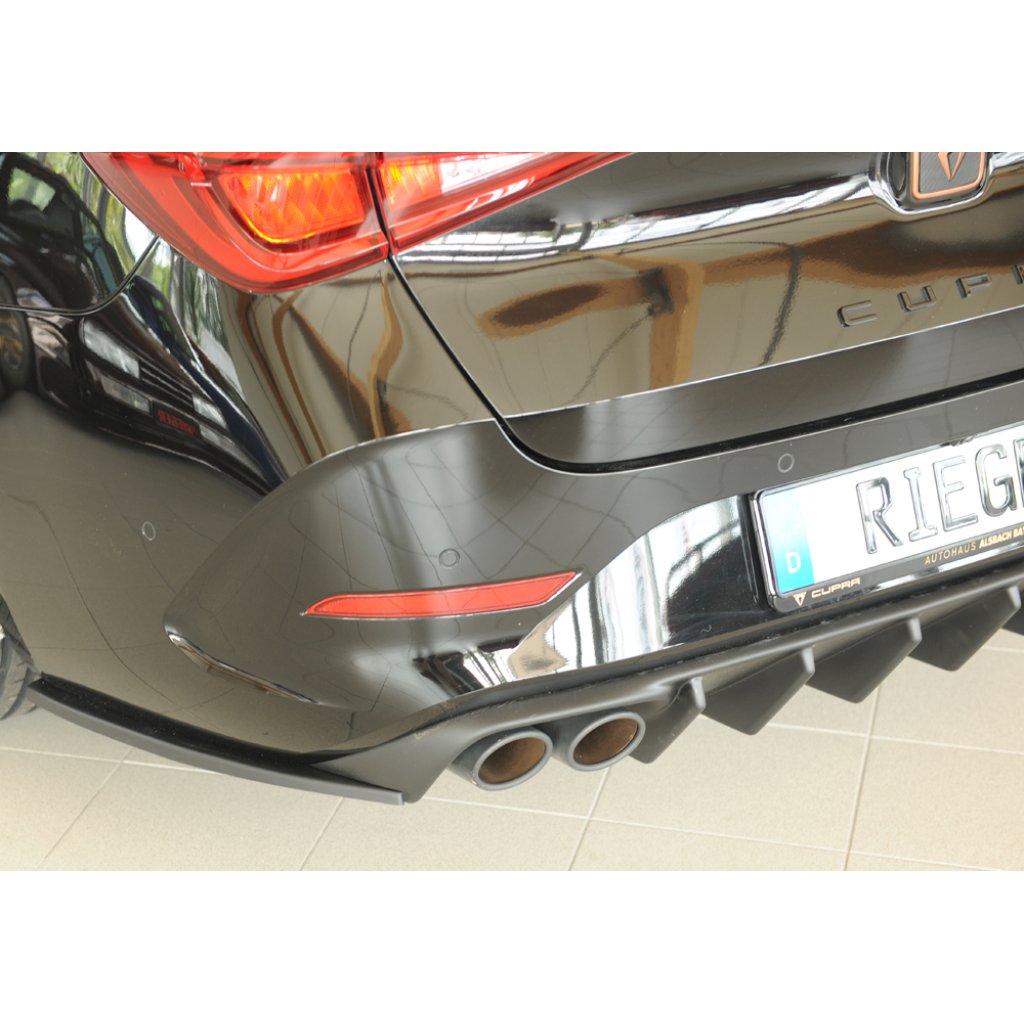 Rieger spoiler pod zadní nárazník na levé straně pro Seat Leon KL 5-dvéř. (ST/sportstourer) r.v. 09/20-, plast ABS bez povrchové úpravy