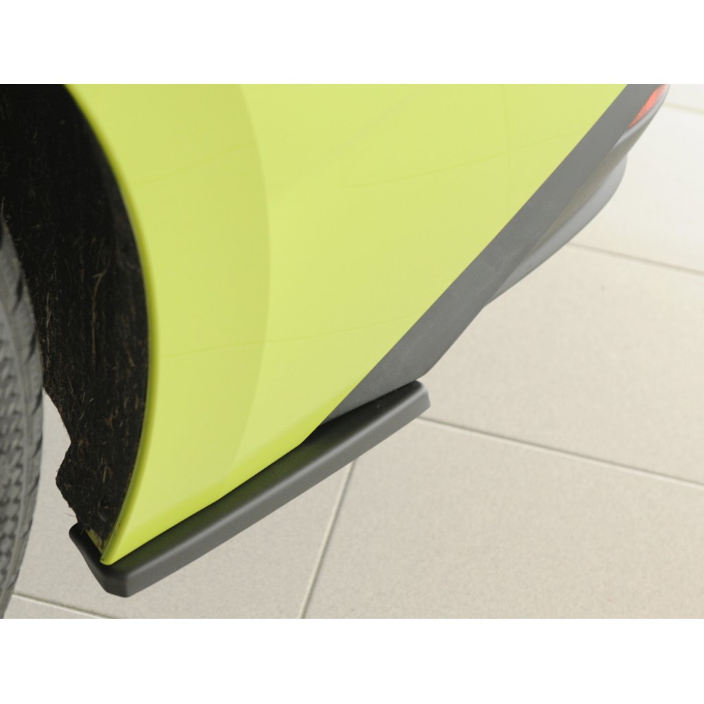 Rieger spoiler pod zadní nárazník na levé straně pro Škoda Enyaq iV RS SUV (5AZ) r.v. 07/21-, plast ABS bez povrchové úpravy