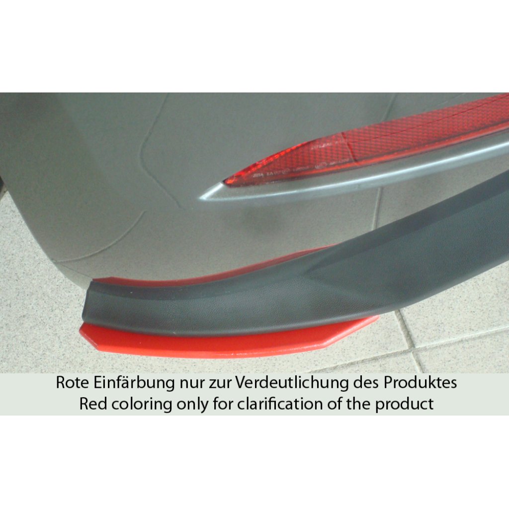 Rieger spoiler pod zadní nárazník na levé straně pro Volkswagen Golf 7 GTD, GTE, GTI 3-dvéř., 5-dvéř. po faceliftu r.v. 02/17-, plast ABS bez povrchové úpravy
