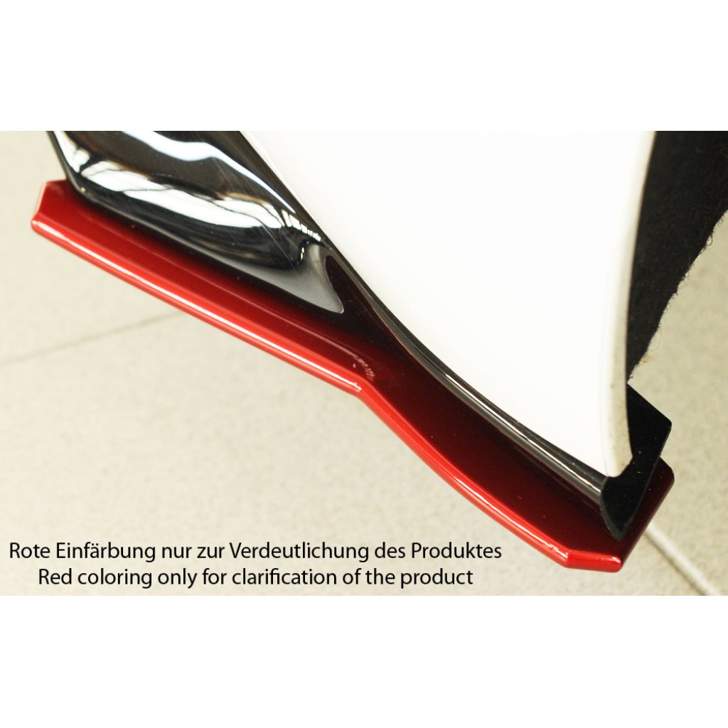 Rieger spoiler pod zadní nárazník na levé straně pro Volkswagen Golf 7 GTD, GTE, GTI, GTI Clubsport 3-dvéř., 5-dvéř. před faceliftem r.v. 02/16-, 04/13-12/16, 05/14-12/16, 06/13-12/16, plast ABS bez povrchové úpravy