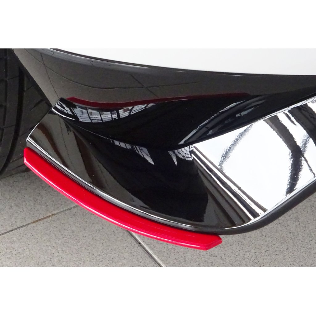 Rieger spoiler pod zadní nárazník na levé straně pro Volkswagen Golf 7 GTI-TCR 3-dvéř., 5-dvéř. r.v. 01/19-, plast ABS bez povrchové úpravy