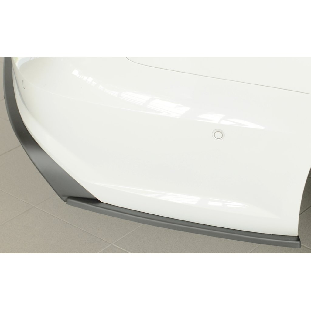 Rieger spoiler pod zadní nárazník na pravé straně pro Audi A6 4G, C7 sedan r.v. 09/14-, plast ABS bez povrchové úpravy