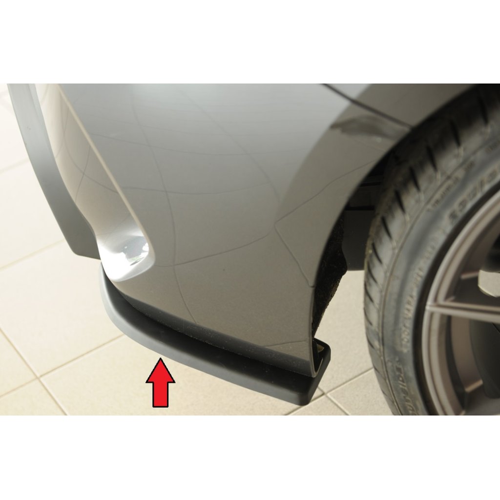 Rieger spoiler pod zadní nárazník na pravé straně pro BMW řada 1 F40 hatchback / 4-dr. r.v. 07/19-, plast ABS bez povrchové úpravy