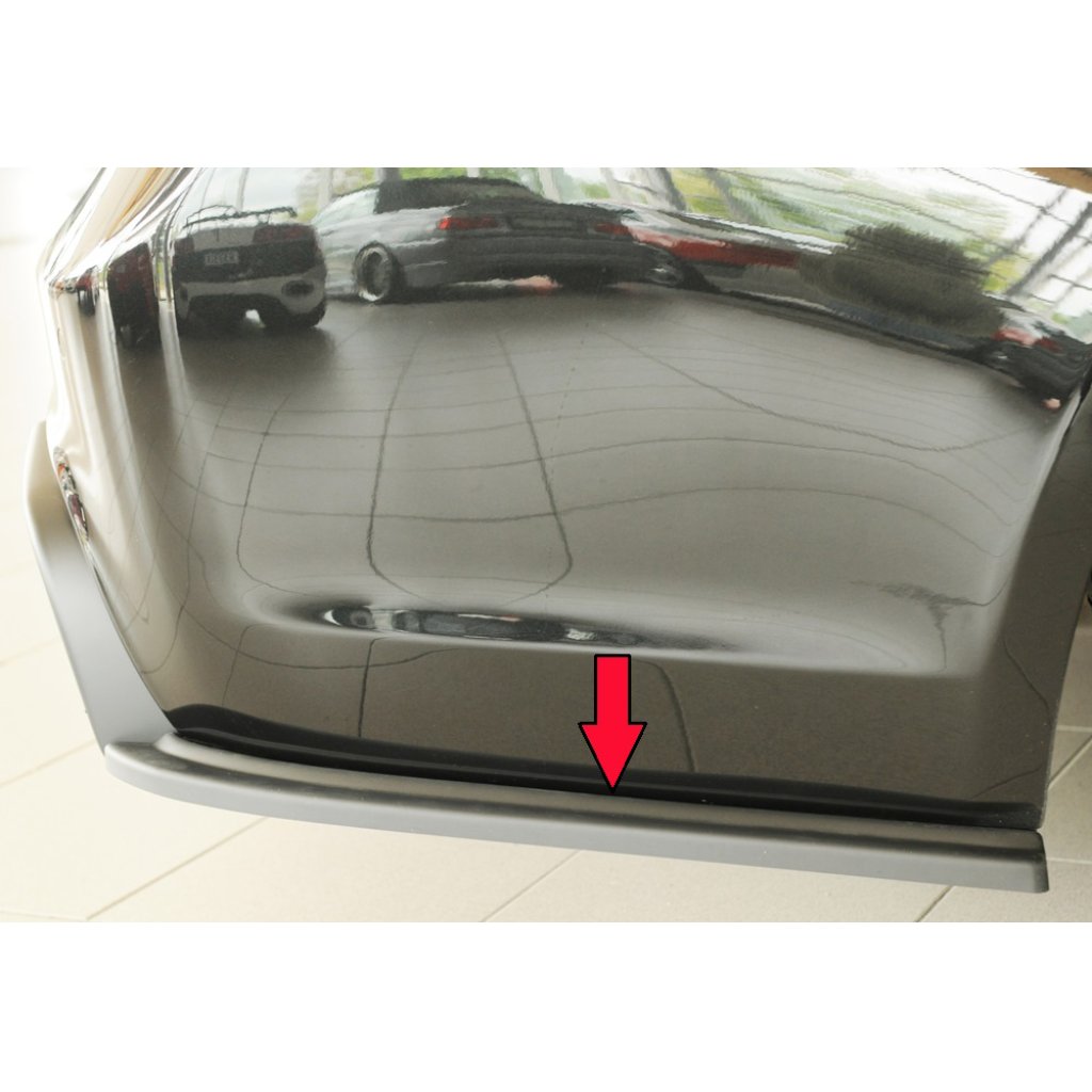 Rieger spoiler pod zadní nárazník na pravé straně pro BMW řada 3 E91 touring r.v. 09/08-, plast ABS bez povrchové úpravy