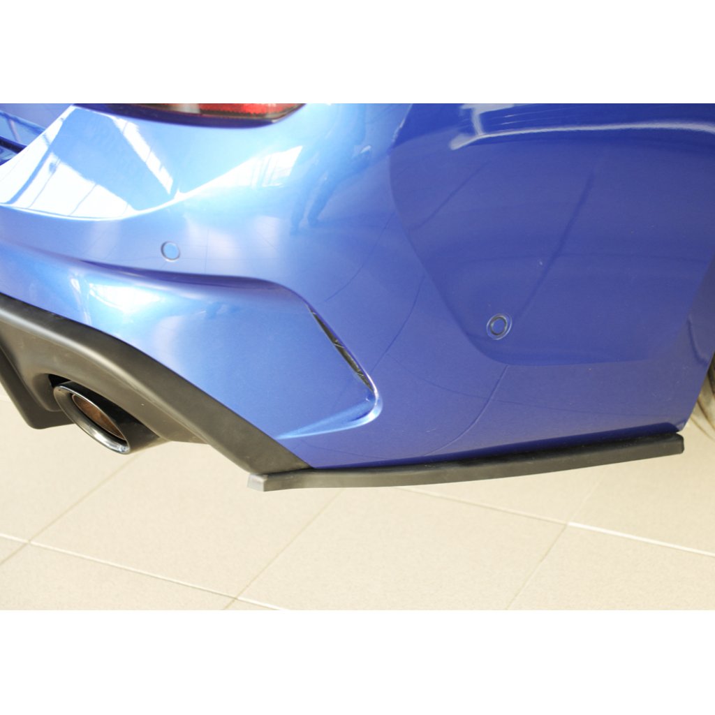 Rieger spoiler pod zadní nárazník na pravé straně pro BMW řada 3 G20 sedan r.v. 03/19-, plast ABS bez povrchové úpravy