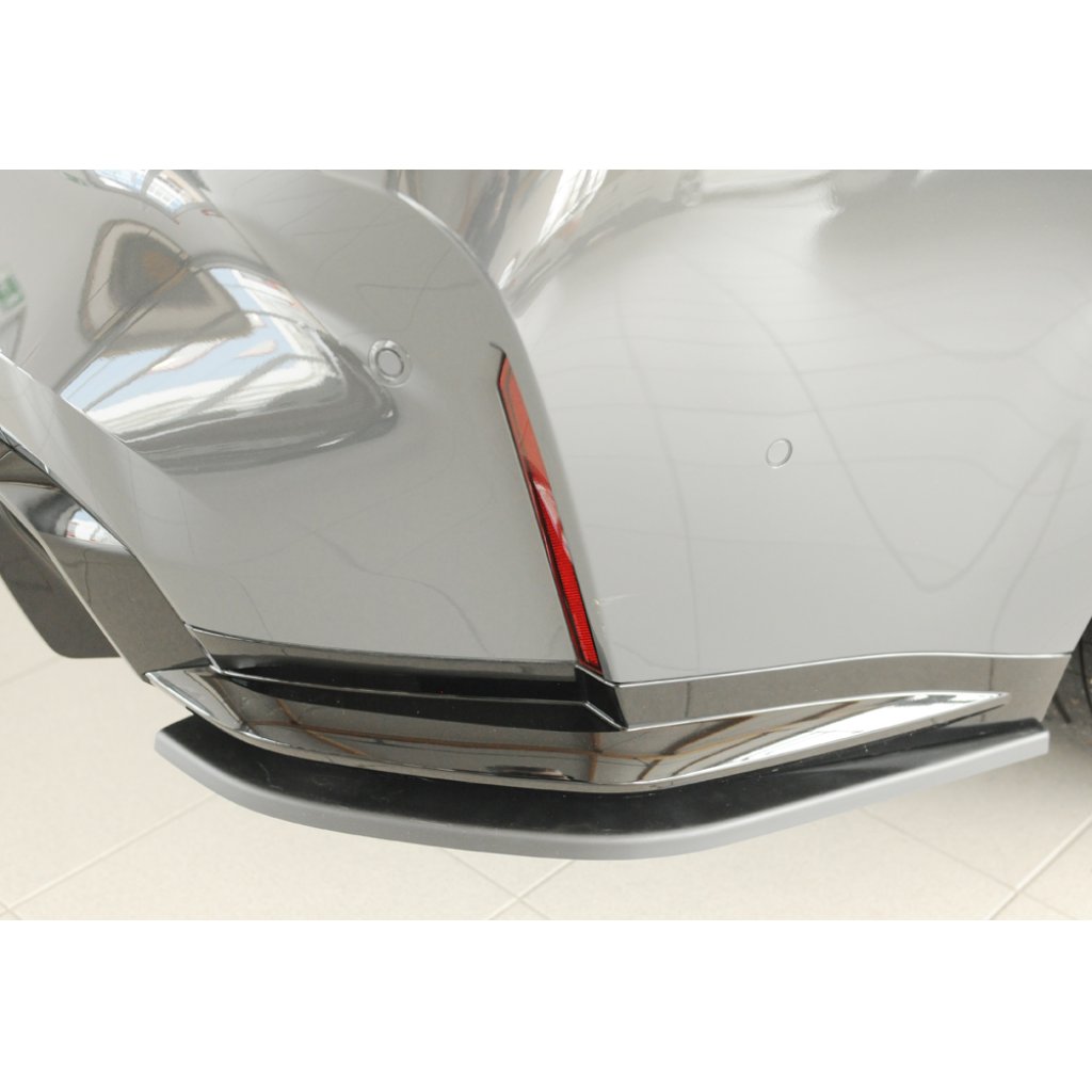 Rieger spoiler pod zadní nárazník na pravé straně pro BMW Řada 3 G80 M3 CS G34MKS sedan r.v. 01/23-, plast ABS bez povrchové úpravy