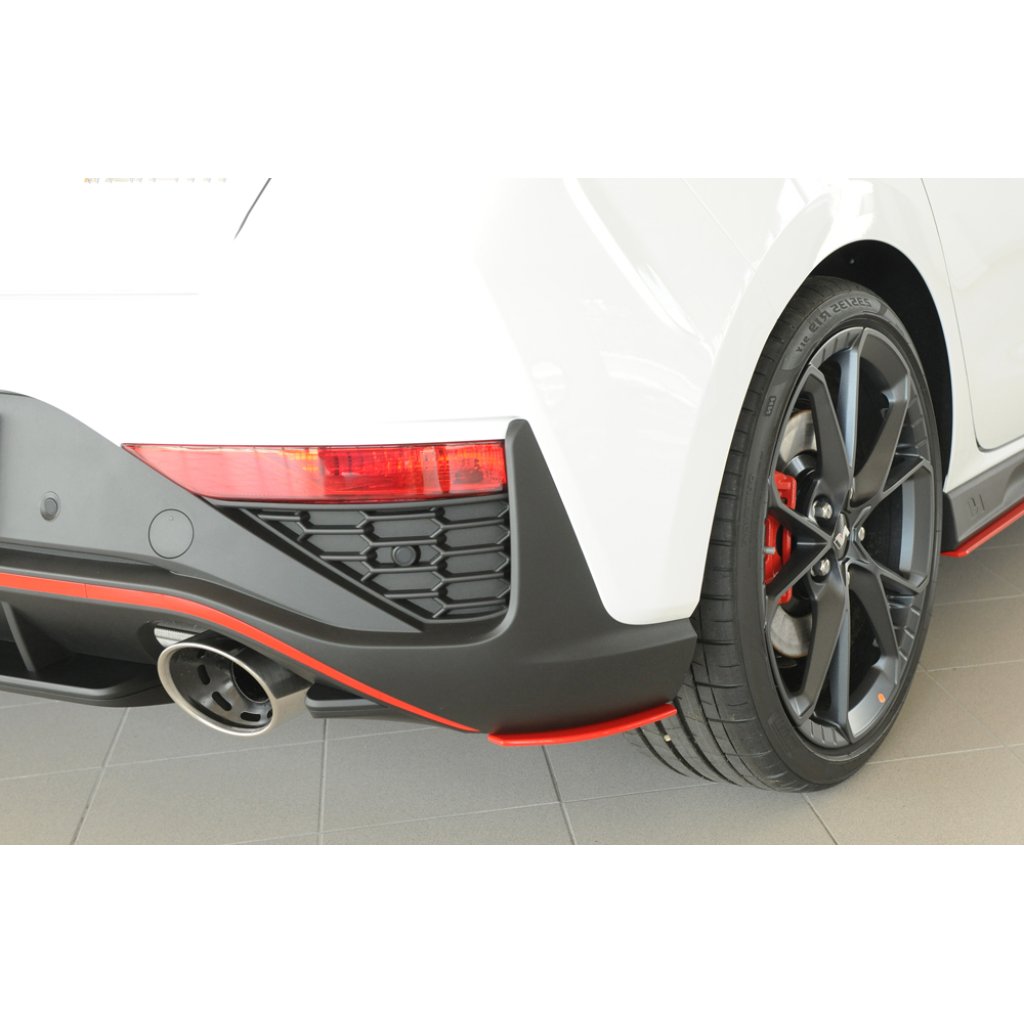 Rieger spoiler pod zadní nárazník na pravé straně pro Hyundai i30 N-Performance PDE 5-dvéř. (hatchback) r.v. 05/21-, plast ABS bez povrchové úpravy