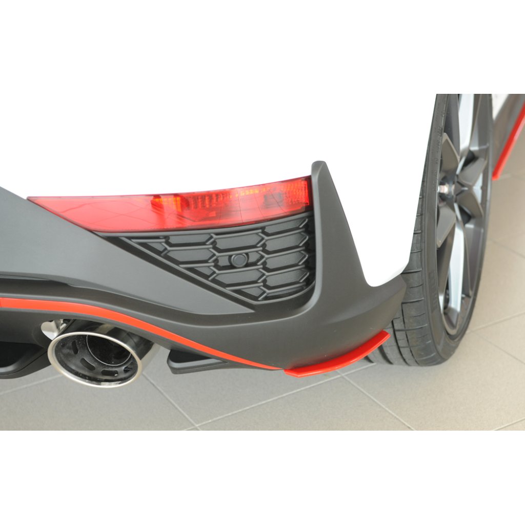 Rieger spoiler pod zadní nárazník na pravé straně pro Hyundai i30 N-Performance PDE 5-dvéř. (hatchback) r.v. 05/21-, plast ABS bez povrchové úpravy