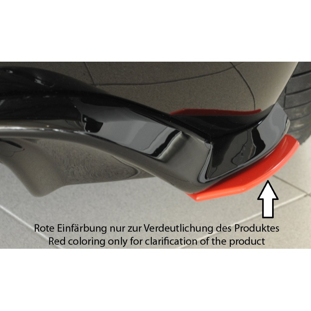 Rieger spoiler pod zadní nárazník na pravé straně pro Volkswagen Golf 7 GTI 3-dvéř., 5-dvéř. po faceliftu r.v. 02/17-, plast ABS bez povrchové úpravy