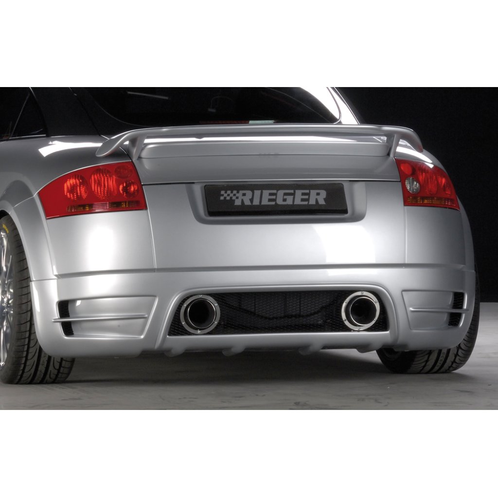 Rieger spoiler pod zadní nárazník new Design pro Audi TT 8N kupé, roadster r.v. 98-03, plast ABS bez povrchové úpravy