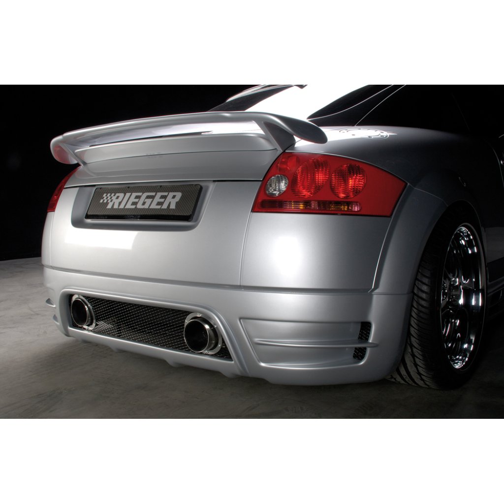Rieger spoiler pod zadní nárazník new Design pro Audi TT 8N kupé, roadster r.v. 98-03, plast ABS bez povrchové úpravy